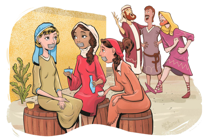 Bible stories - Equal rights for women are a little underdeveloped
