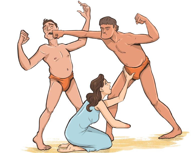 Bible stories - Watch your hands especially in a fight