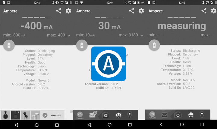 Ampere Android app