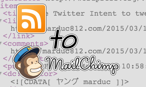 Featured image at RSS using Mailchimp