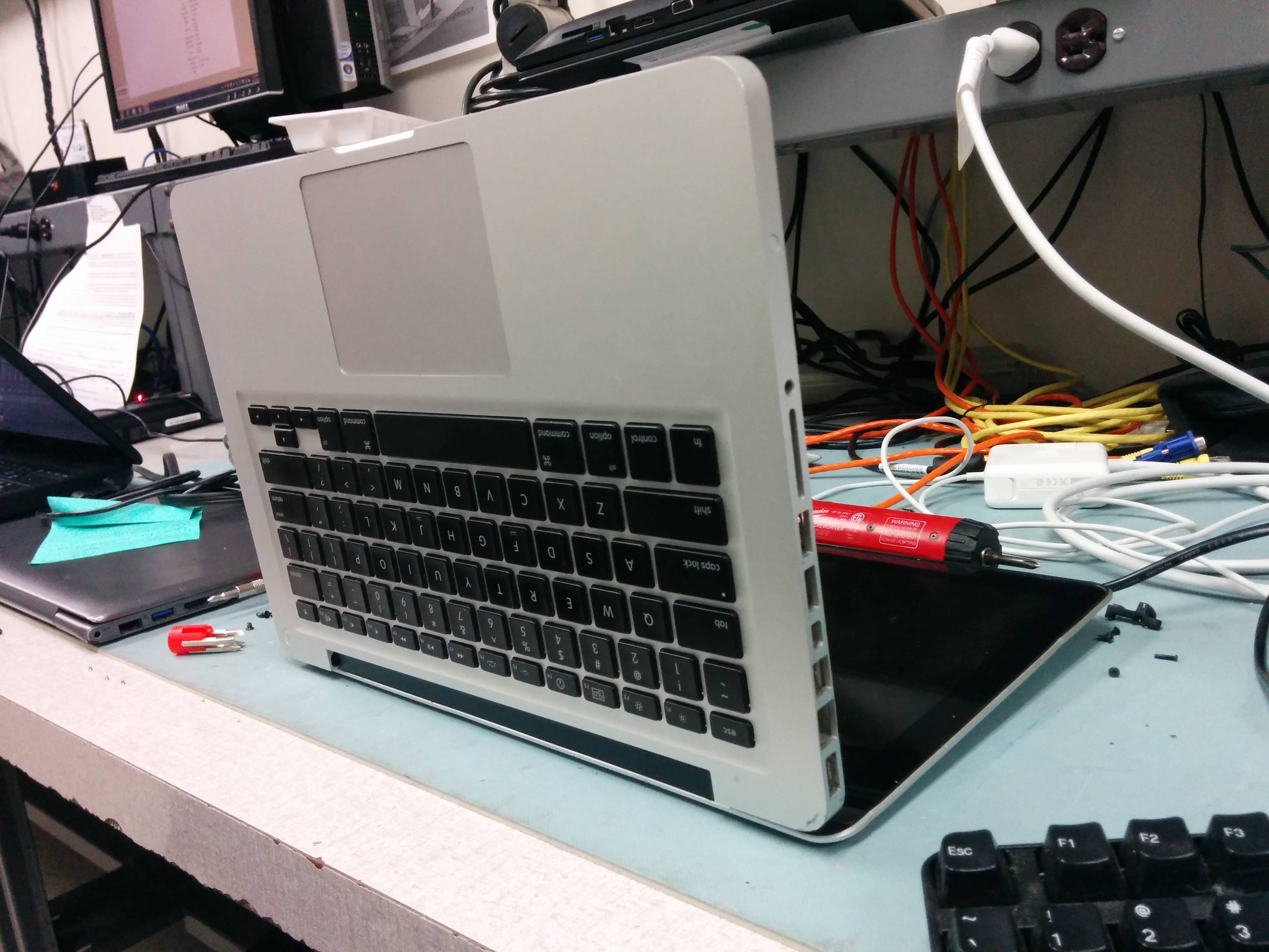 The tech working on this just got up and went home for the day. (u/Zacknut)
